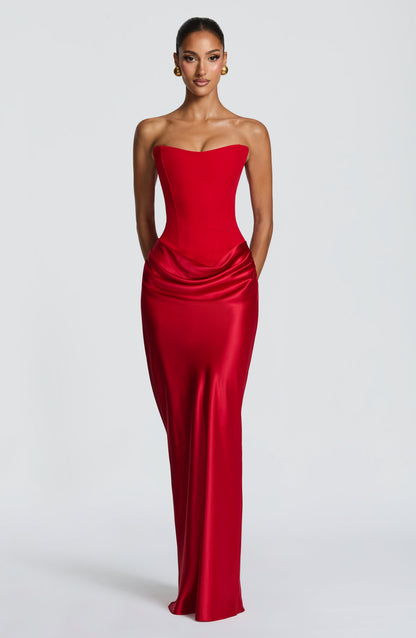 Robe Longue Robe - Rouge