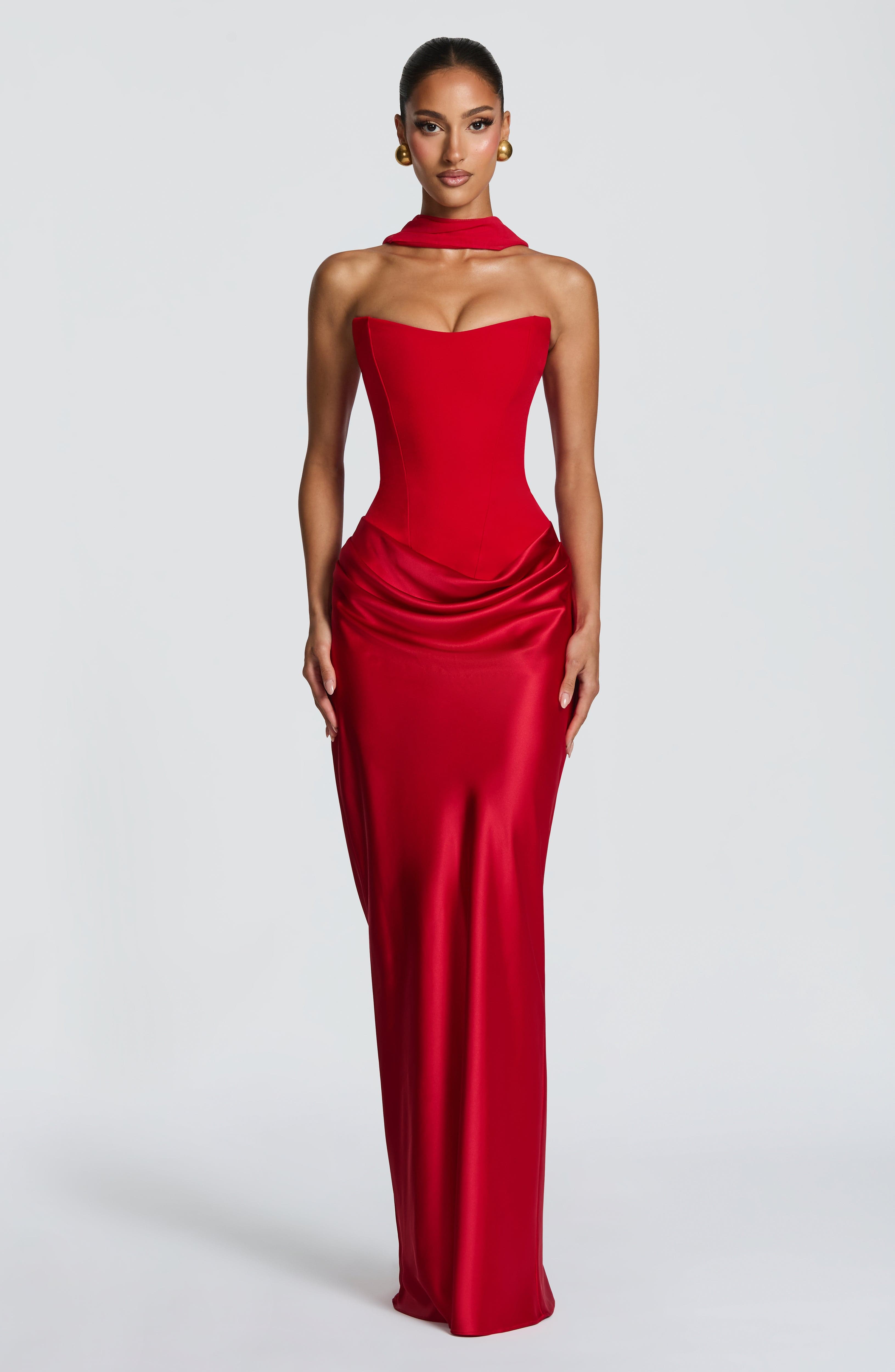 Robe Longue Robe - Rouge