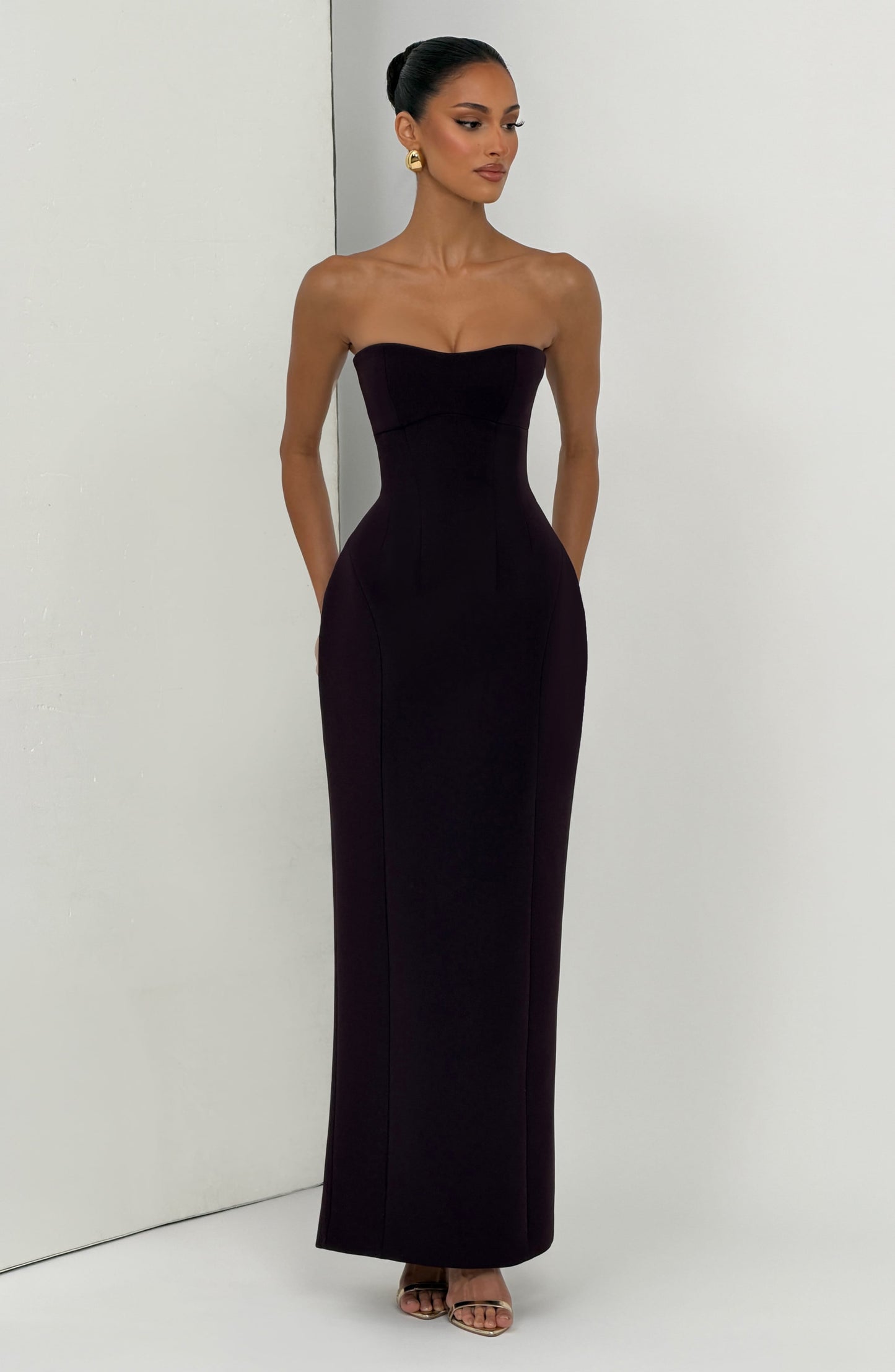 Robe Longue Manon - Noir