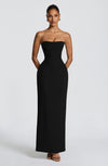 Robe Longue Manon - Noir