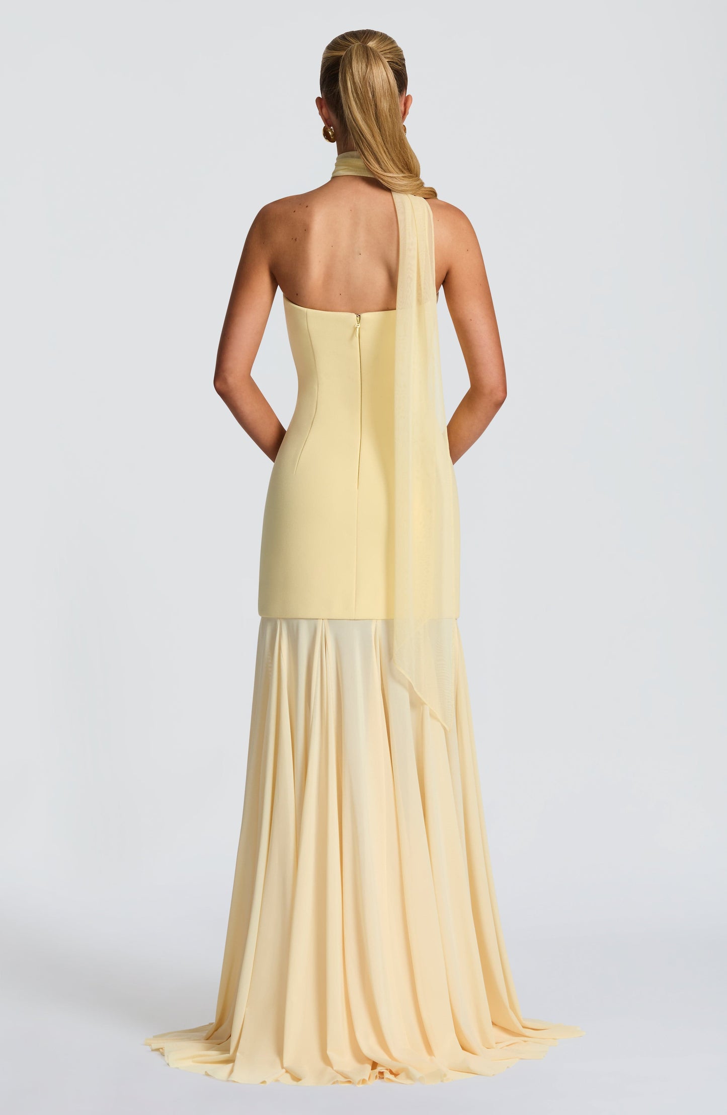 Robe Longue Merritt - Jaune Citron