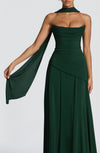 Robe Mila - Vert émeraude