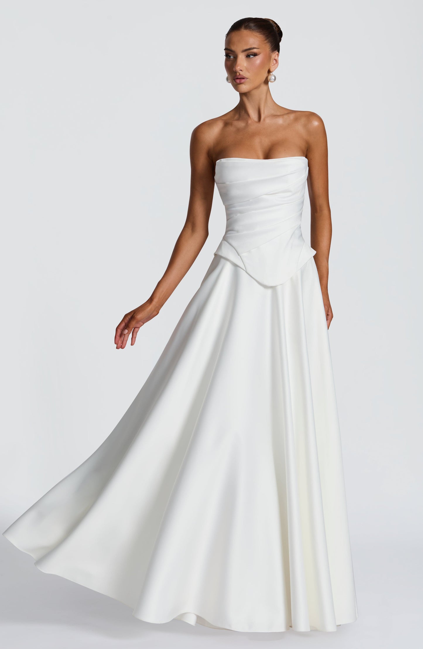 Robe Longue Mira - Ivoire