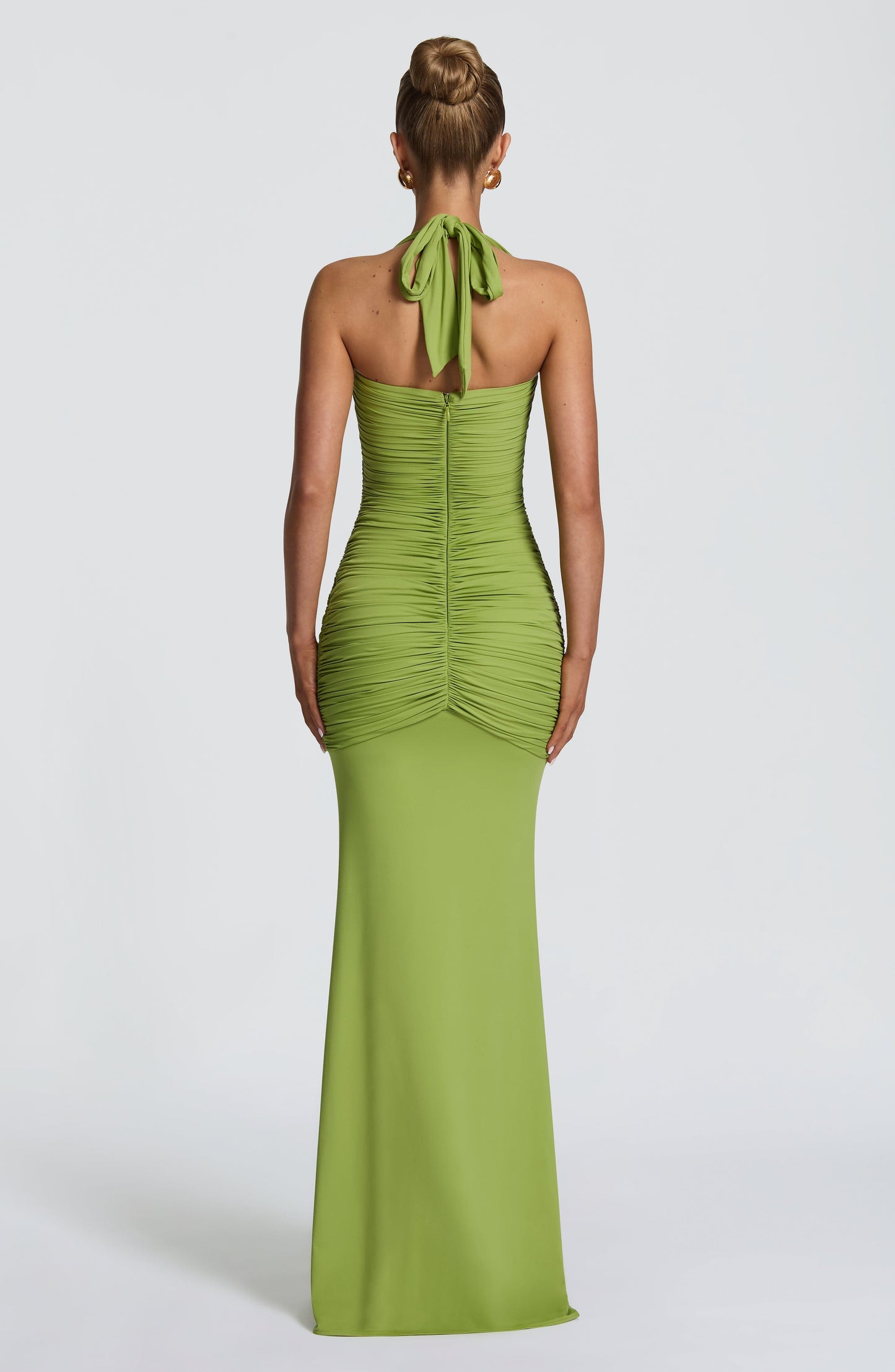 Robe Longue Longue - Vert olive