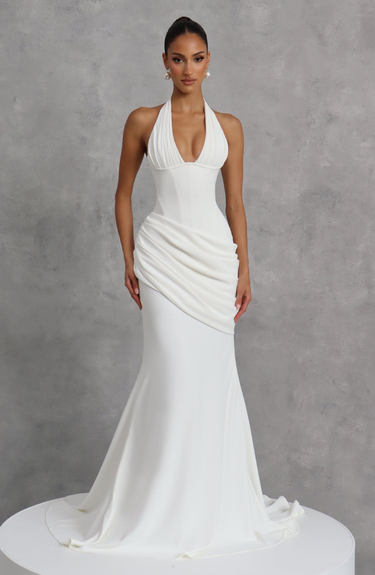 Robe Longue Nehemia - Ivoire