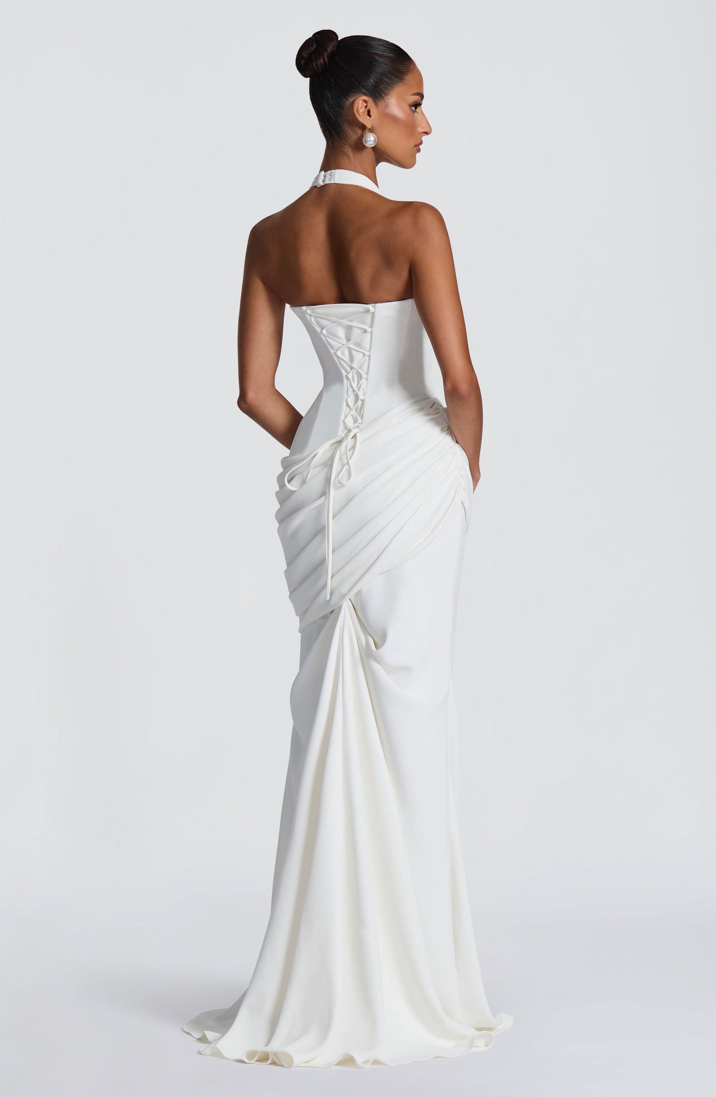 Robe Longue Nehemia - Ivoire