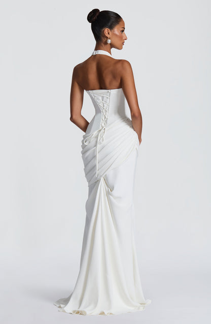 Robe Longue Nehemia - Ivoire