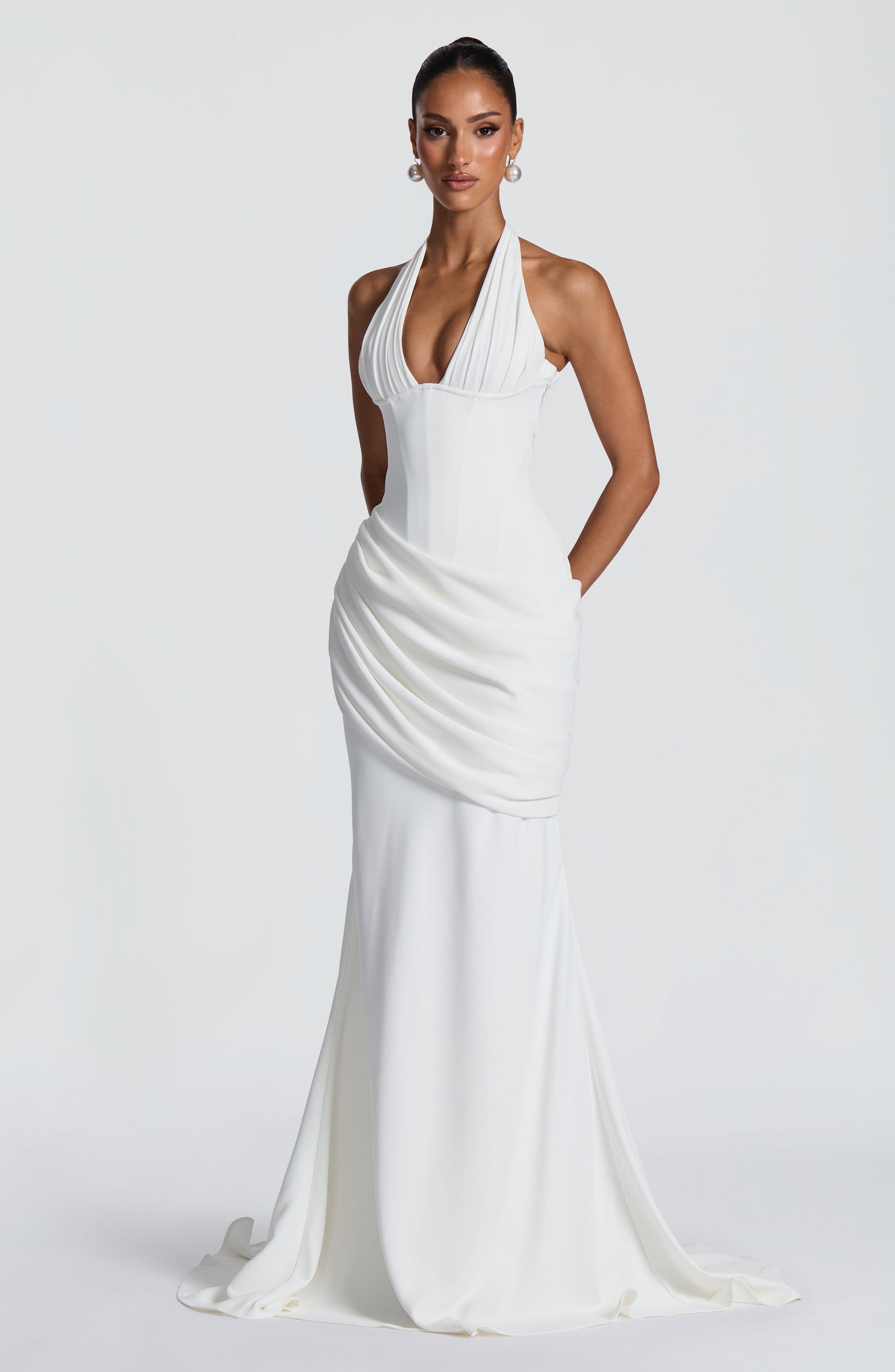 Robe Longue Nehemia - Ivoire