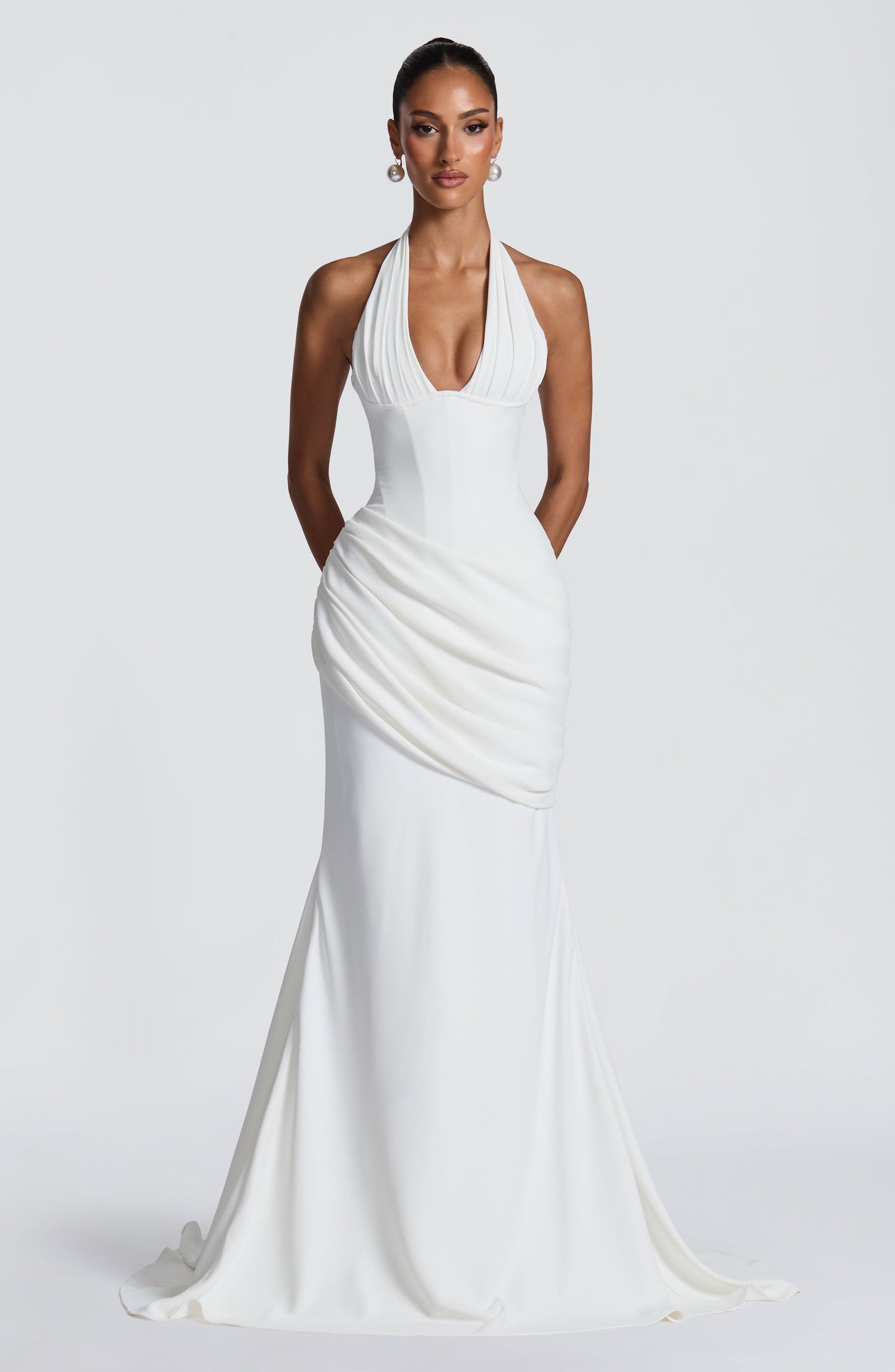 Robe Longue Nehemia - Ivoire