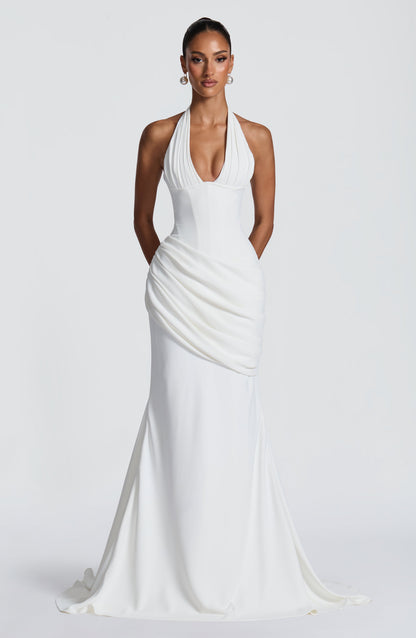 Robe Longue Nehemia - Ivoire