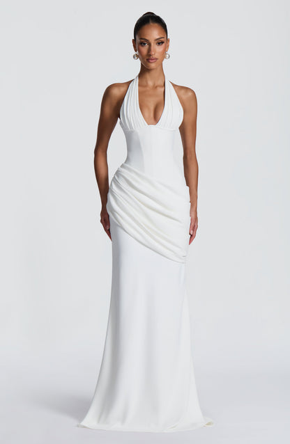 Robe Longue Nehemia - Ivoire