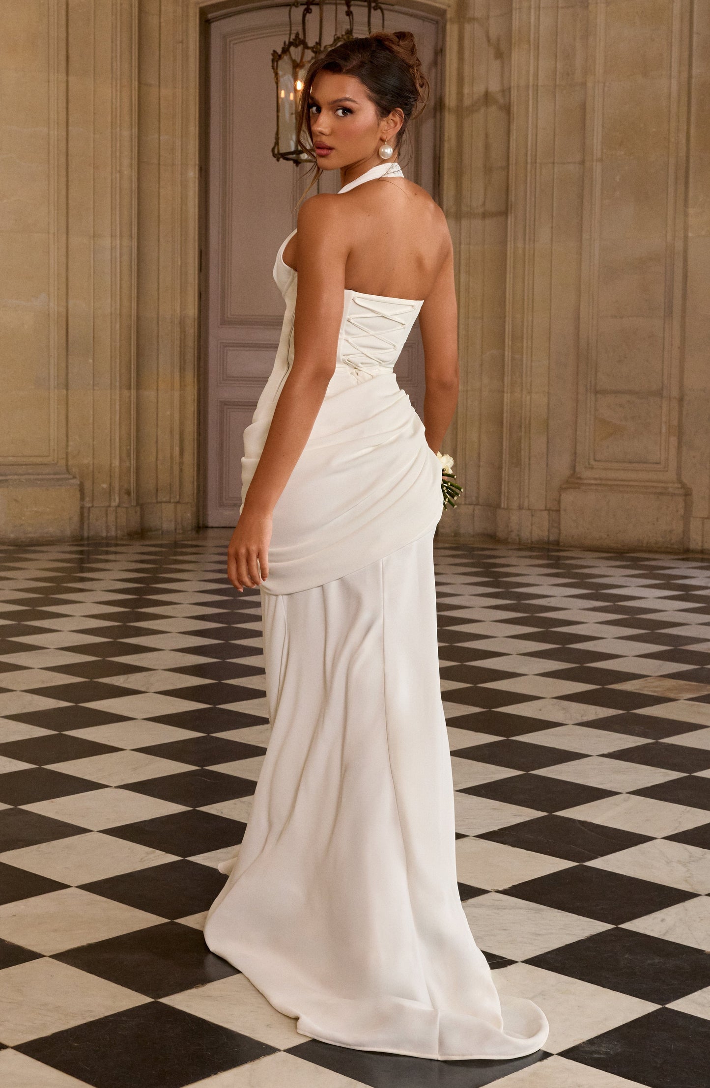 Robe Longue Nehemia - Ivoire