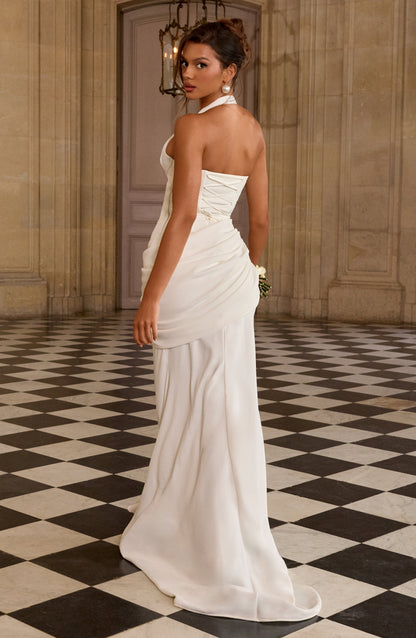 Robe Longue Nehemia - Ivoire