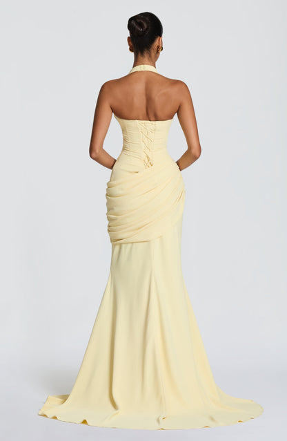 Robe Longue Robe - Jaune citron