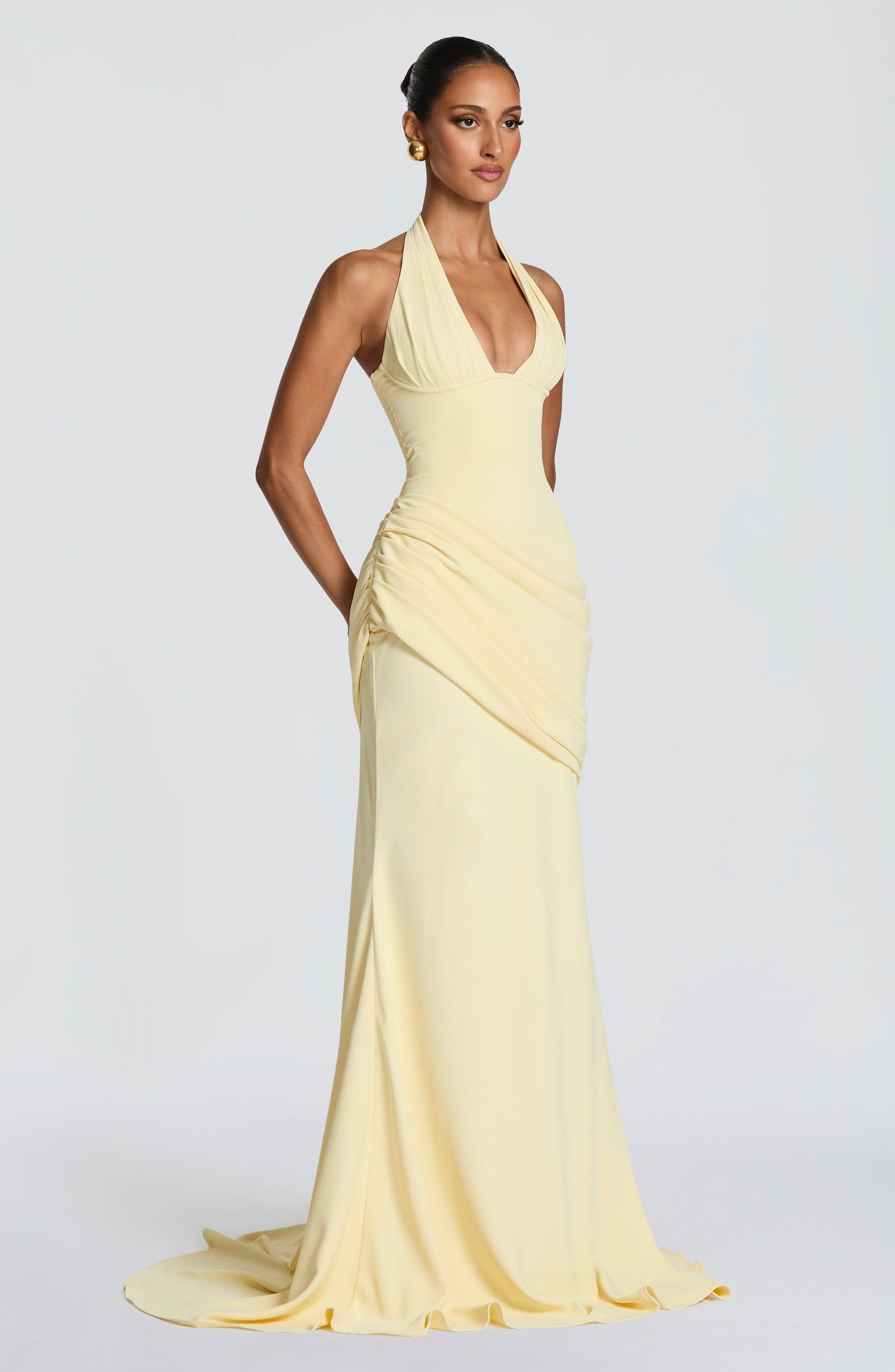 Robe Longue Robe - Jaune citron