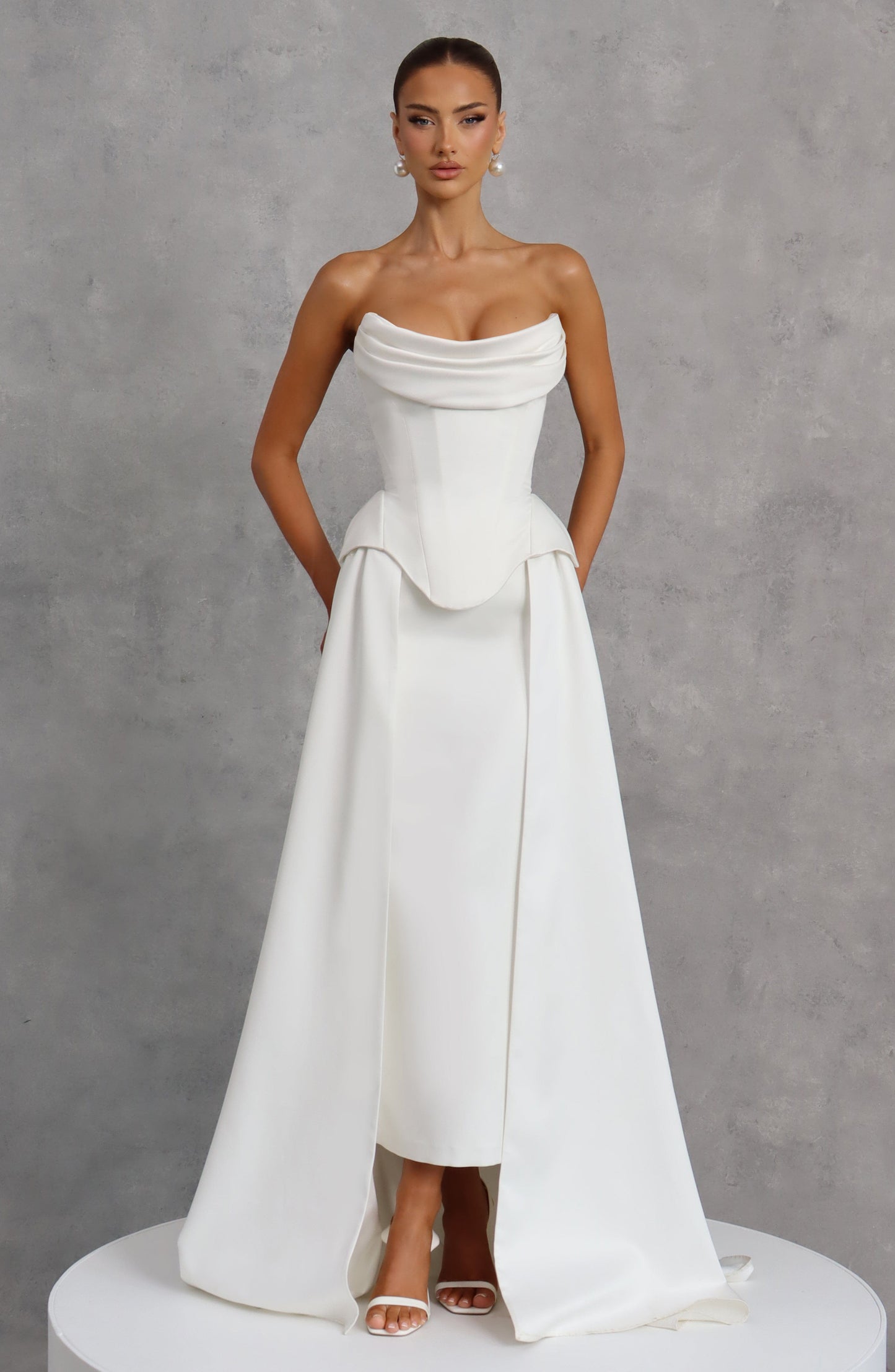 Robe Longue Neri - Ivoire