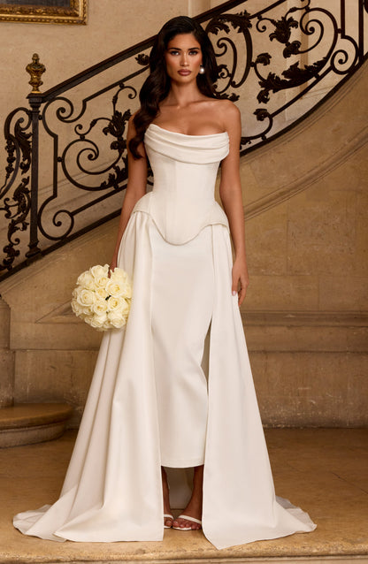 Robe Longue Neri - Ivoire