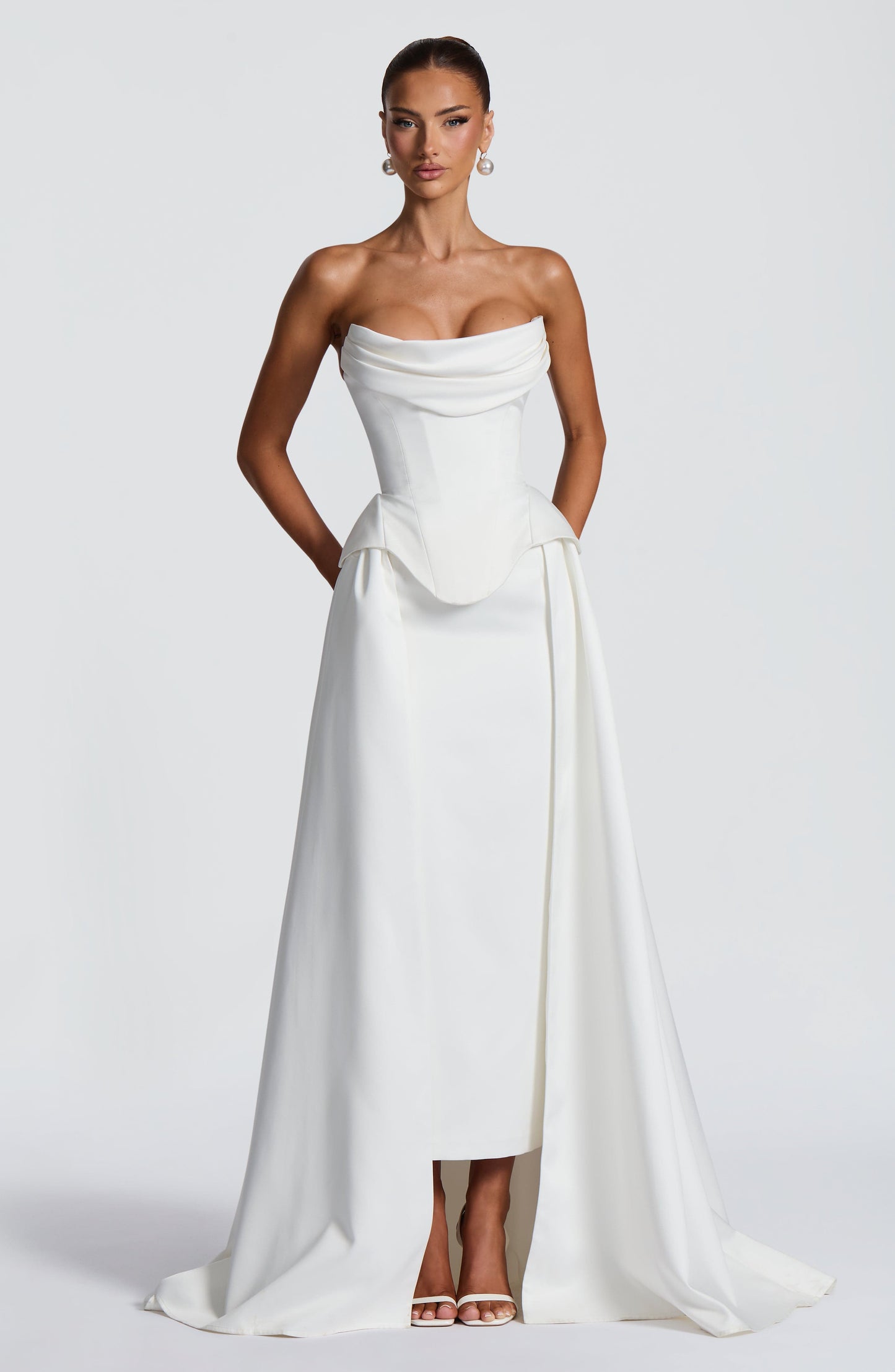 Robe Longue Neri - Ivoire
