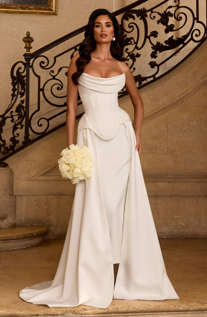 Robe Longue Neri - Ivoire