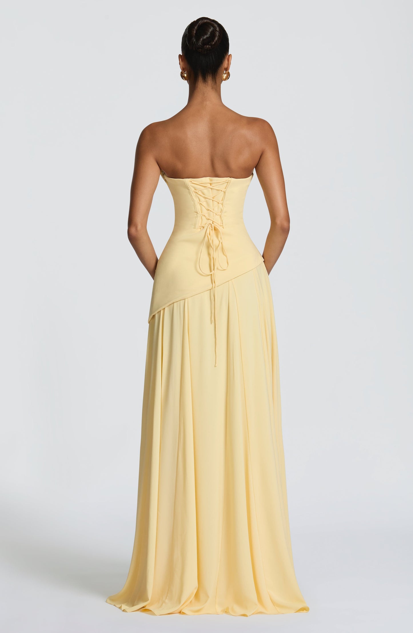 Robe Longue Patricia - Jaune Citron
