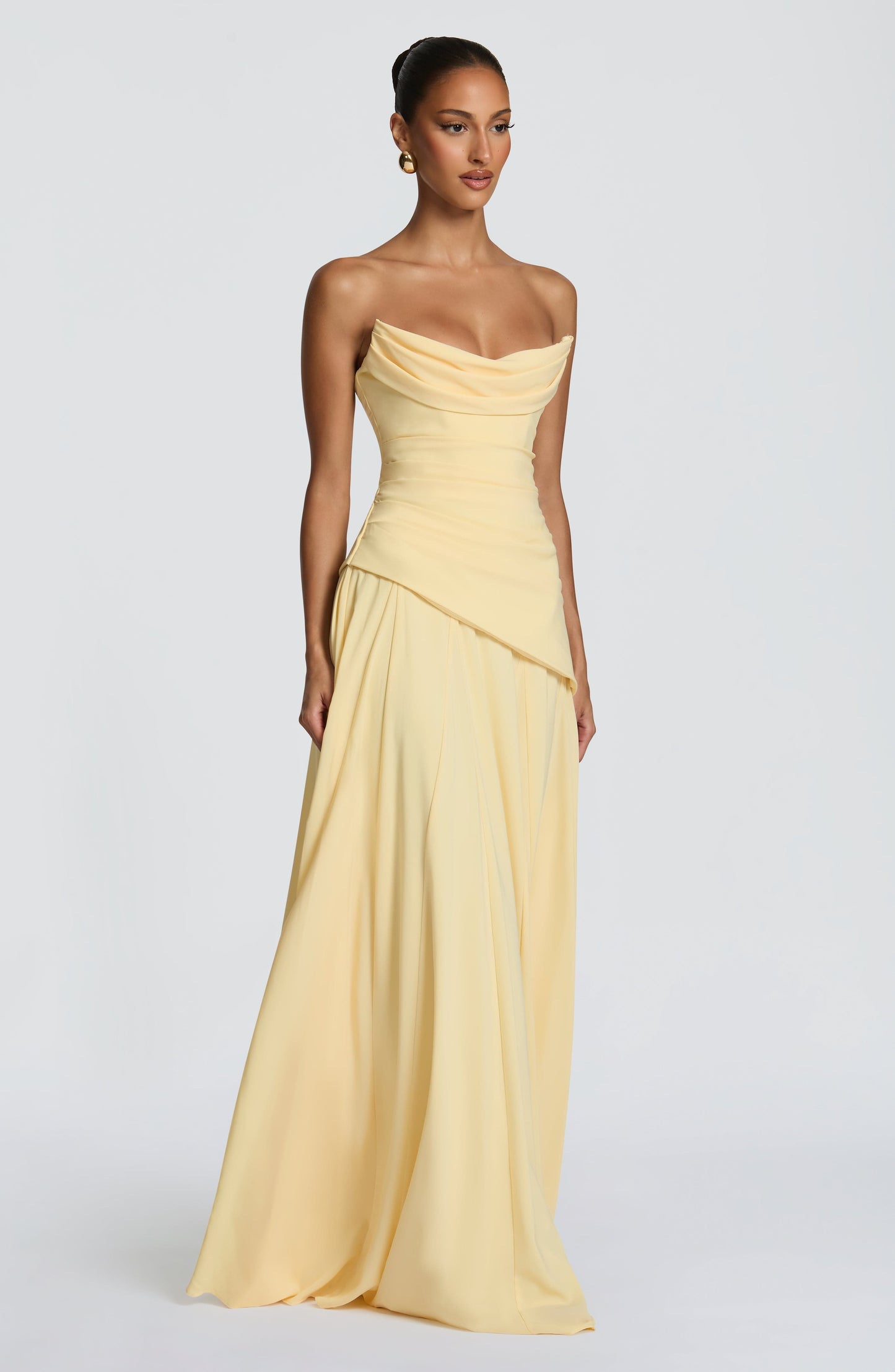 Robe Longue Patricia - Jaune Citron