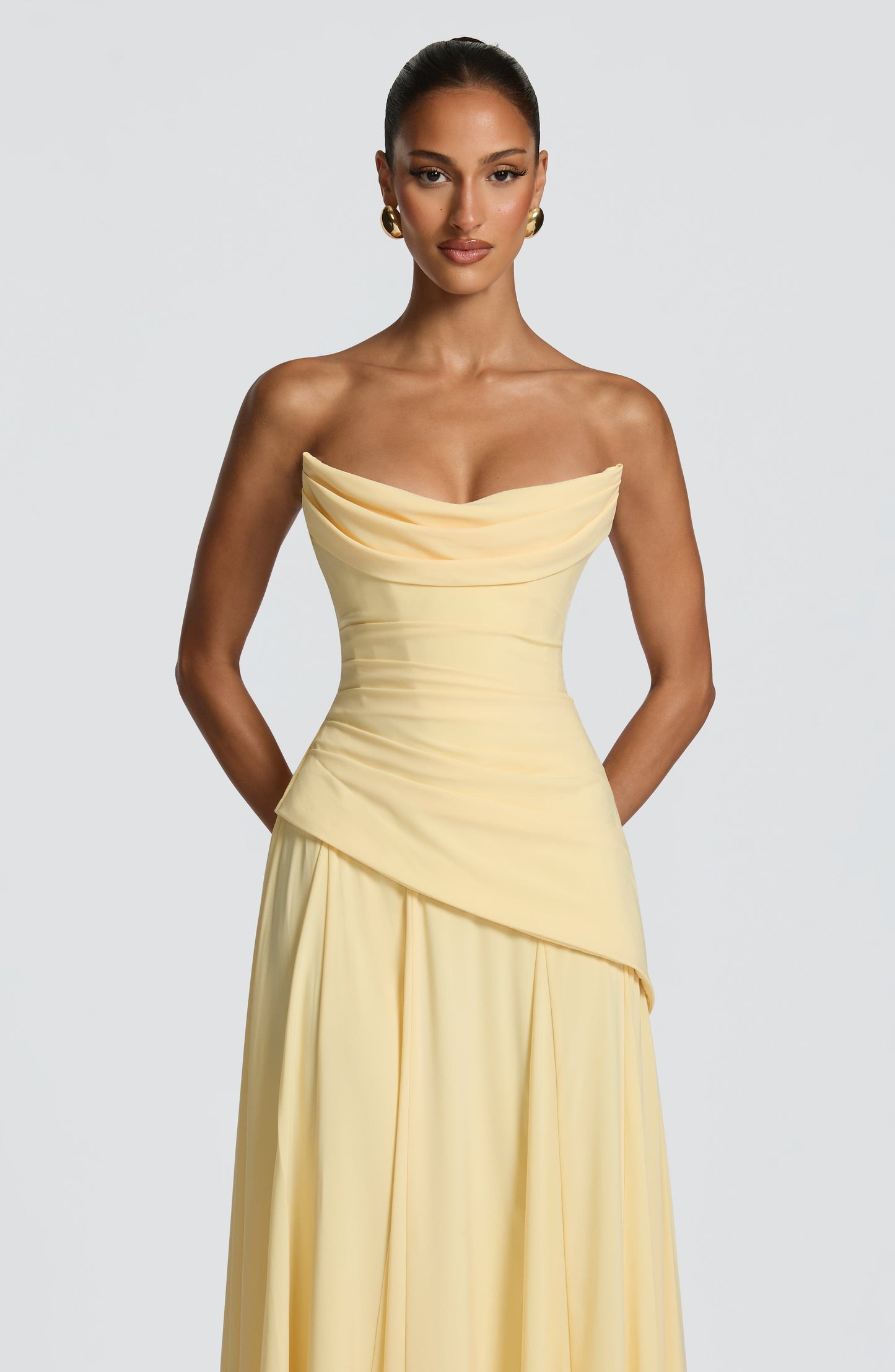 Robe Longue Patricia - Jaune Citron