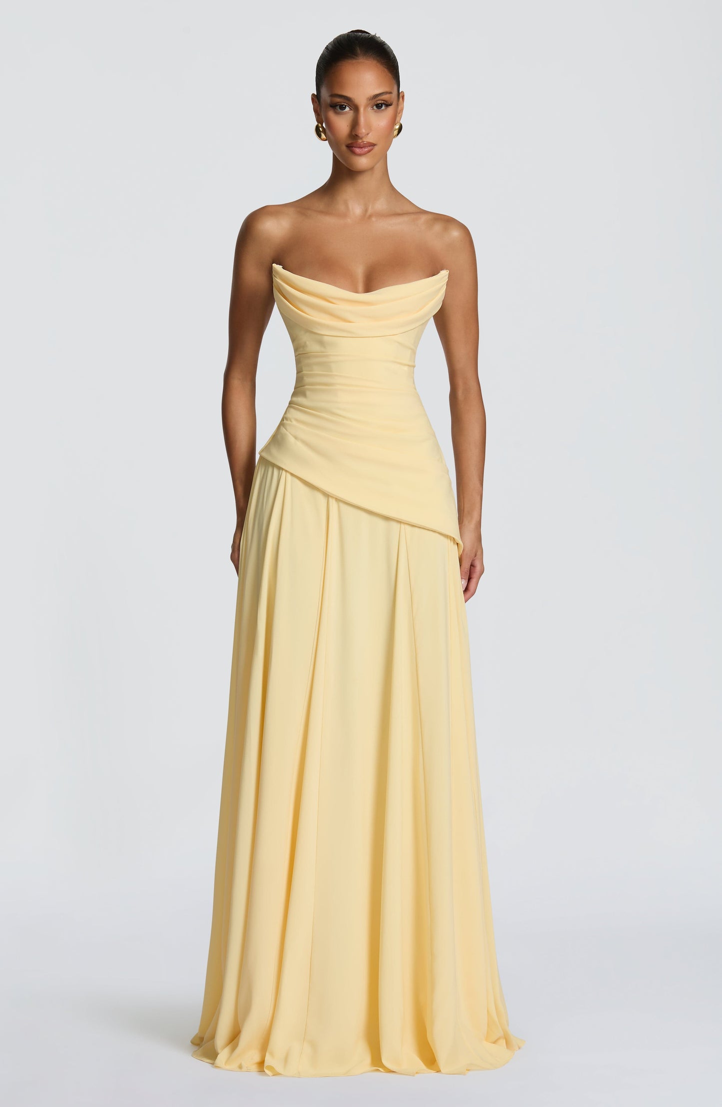 Robe Longue Patricia - Jaune Citron