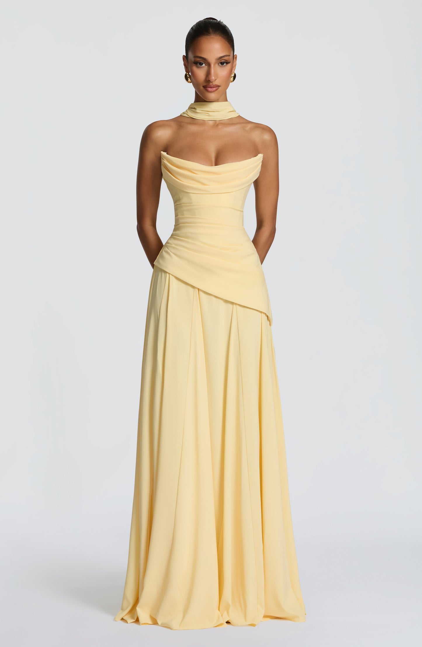 Robe Longue Patricia - Jaune Citron
