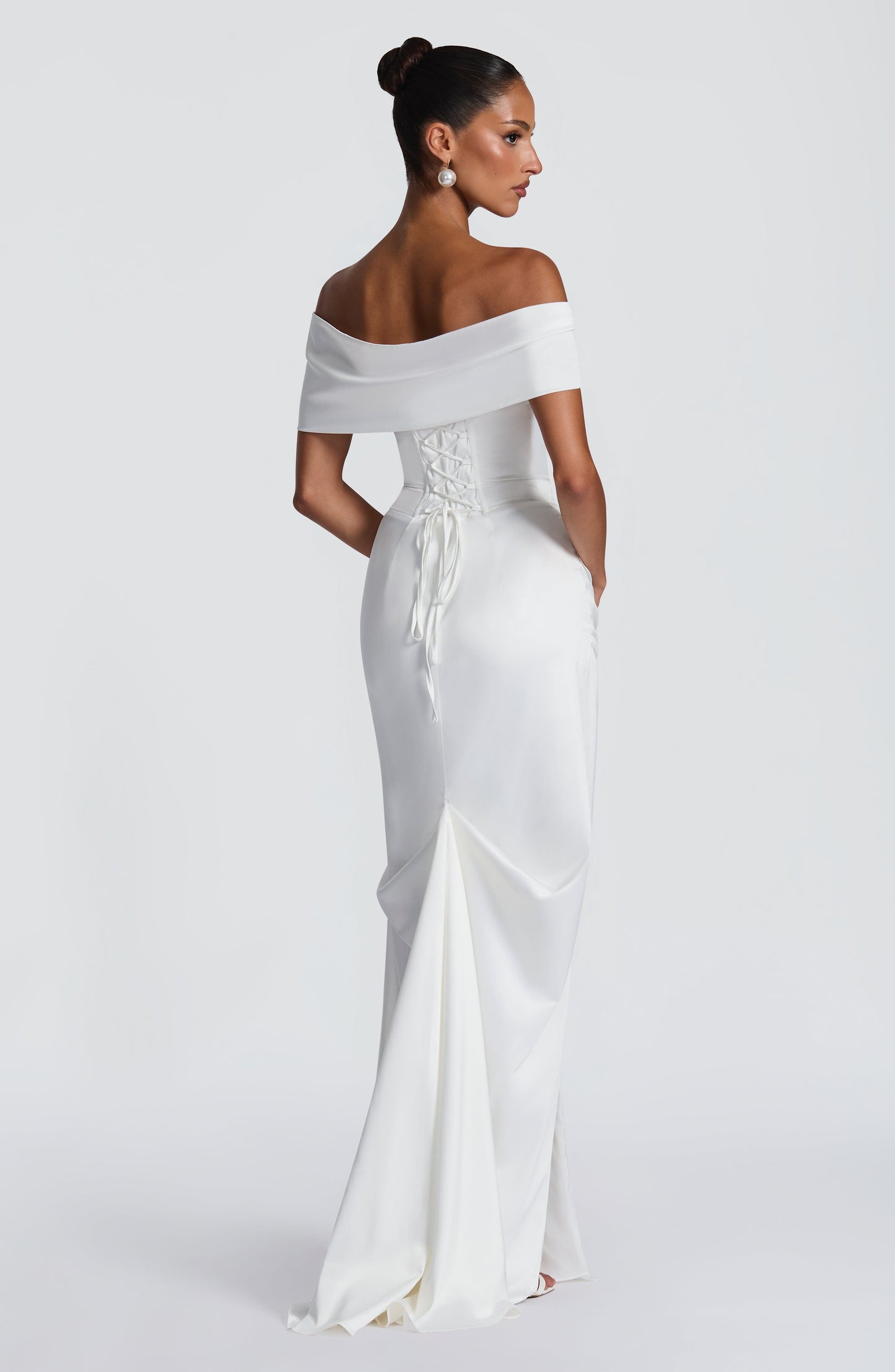 Robe Longue Riona - Ivoire