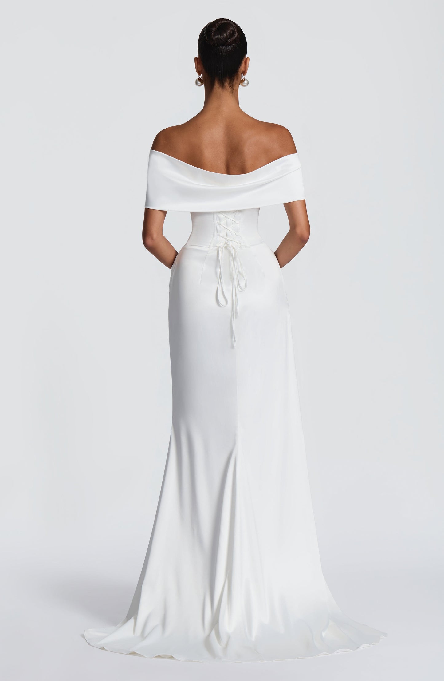 Robe Longue Riona - Ivoire