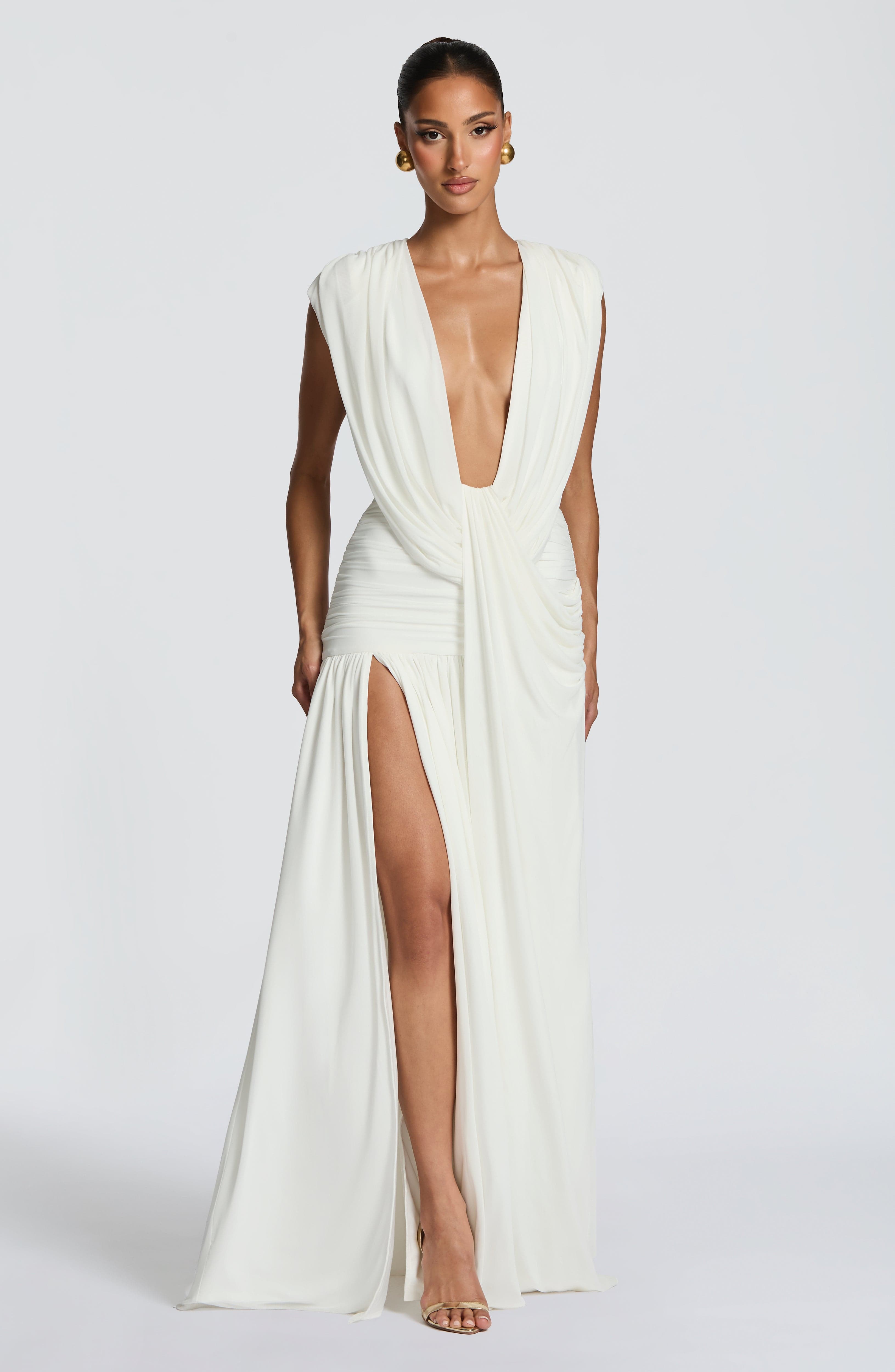 Robe Longue Longue - Ivoire