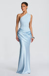 Robe Longue Sadona - Bleu Glacier
