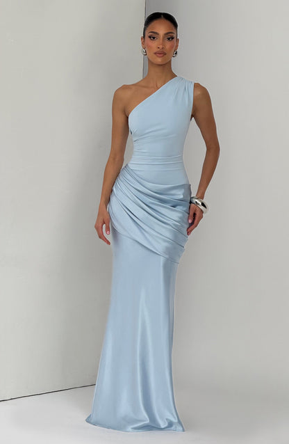 Robe Longue Sadona - Bleu Glacier