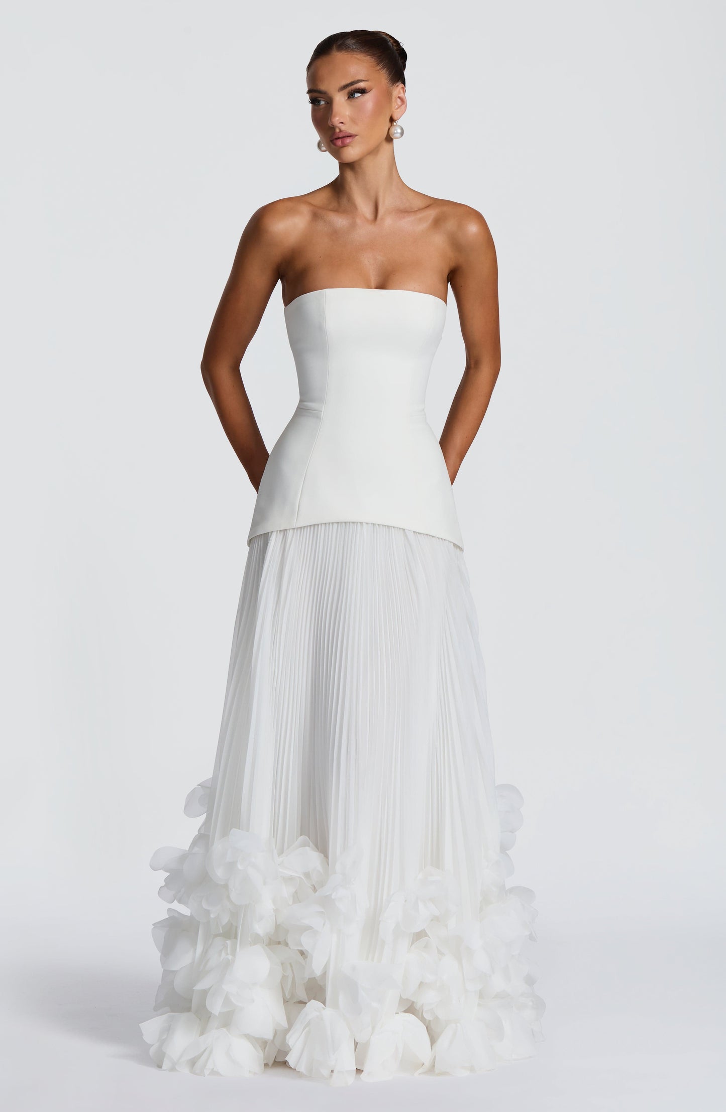 Robe Longue Seraphina - Ivoire