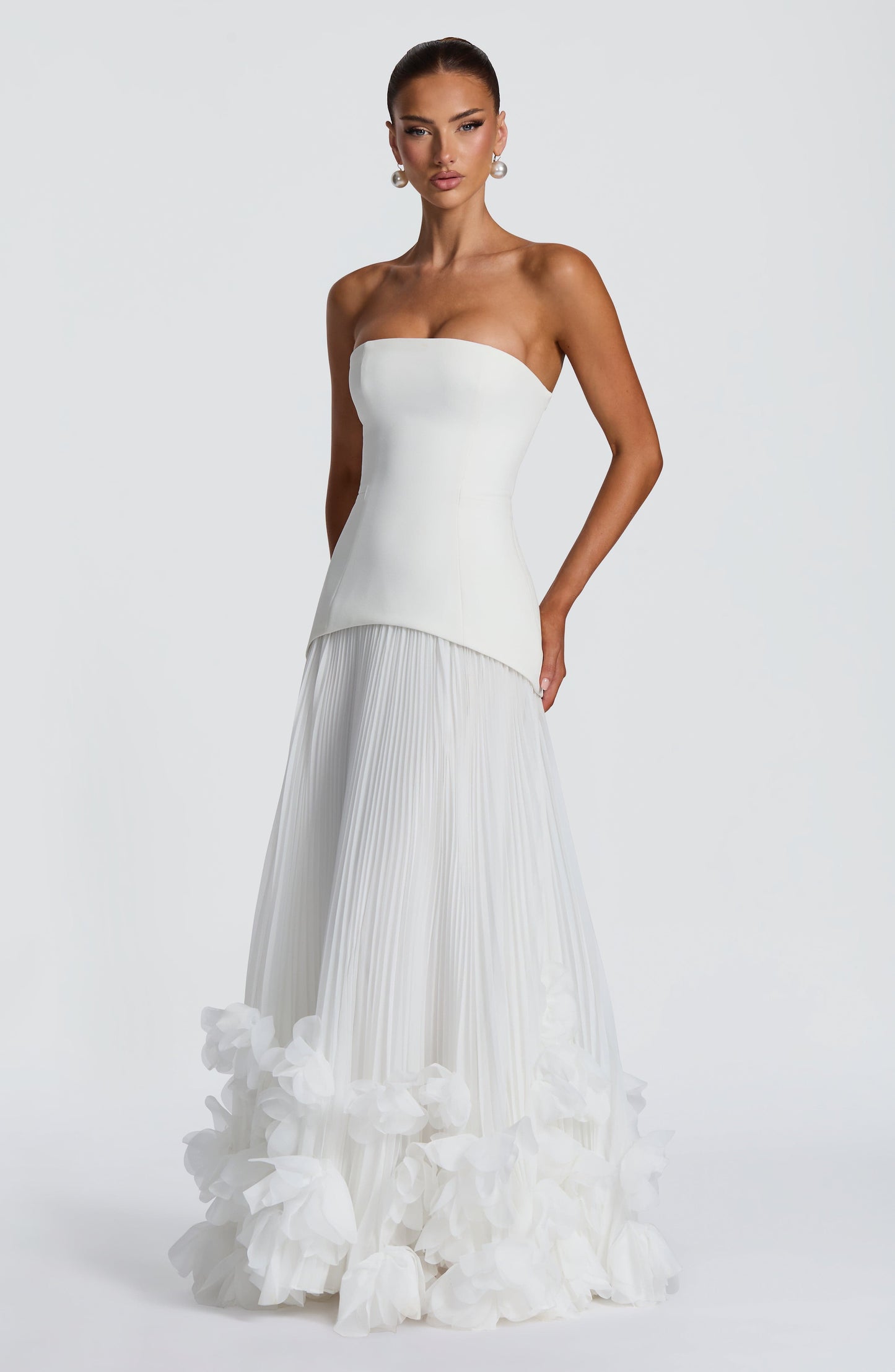 Robe Longue Seraphina - Ivoire