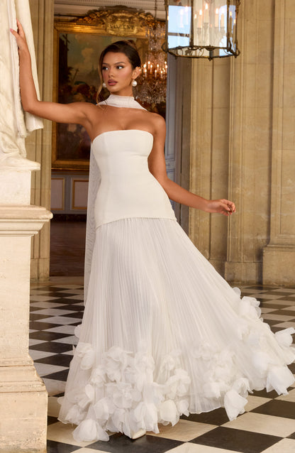 Robe Longue Seraphina - Ivoire