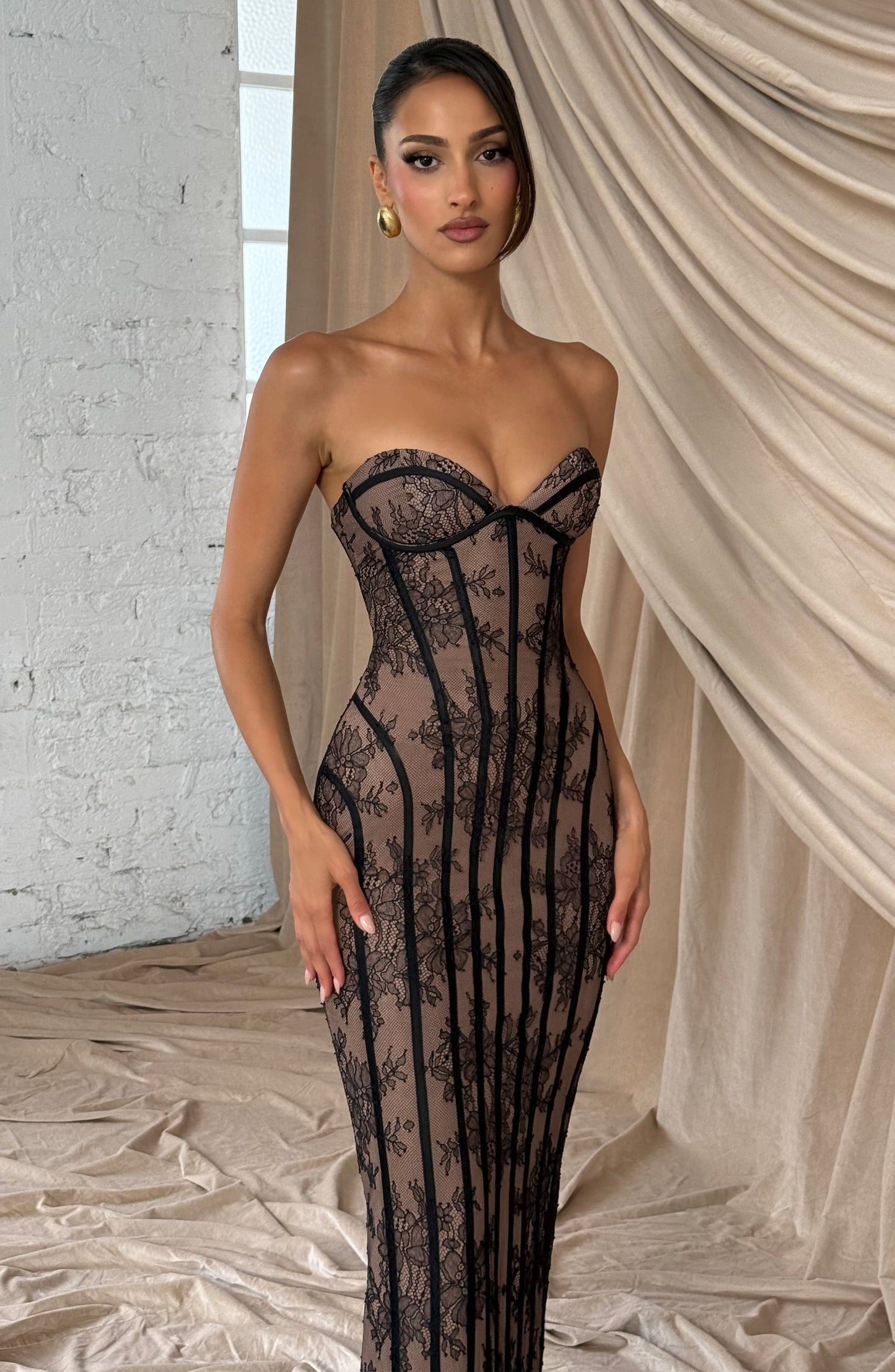 Robe Longue Sian - Noir