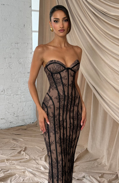 Robe Longue Sian - Noir