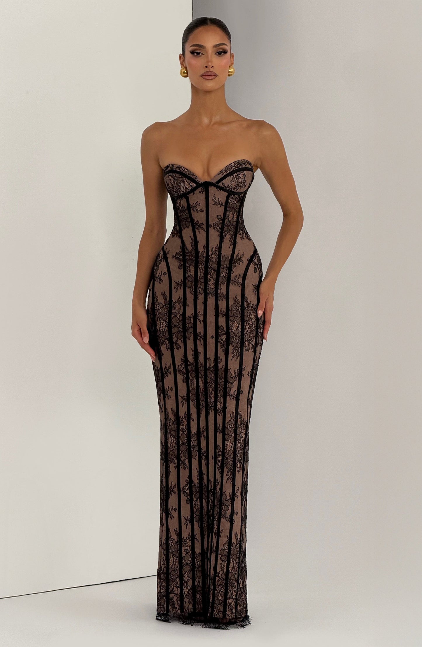 Robe Longue Sian - Noir