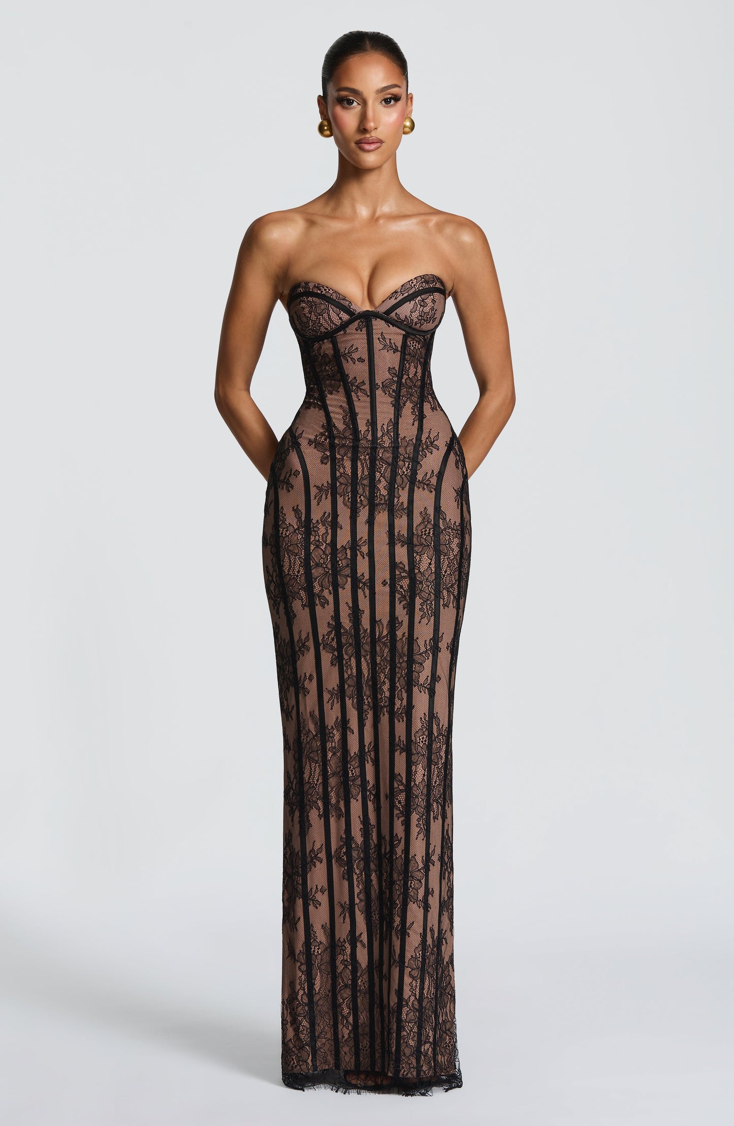 Robe Longue Sian - Noir