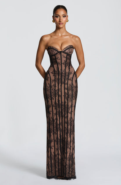 Robe Longue Sian - Noir