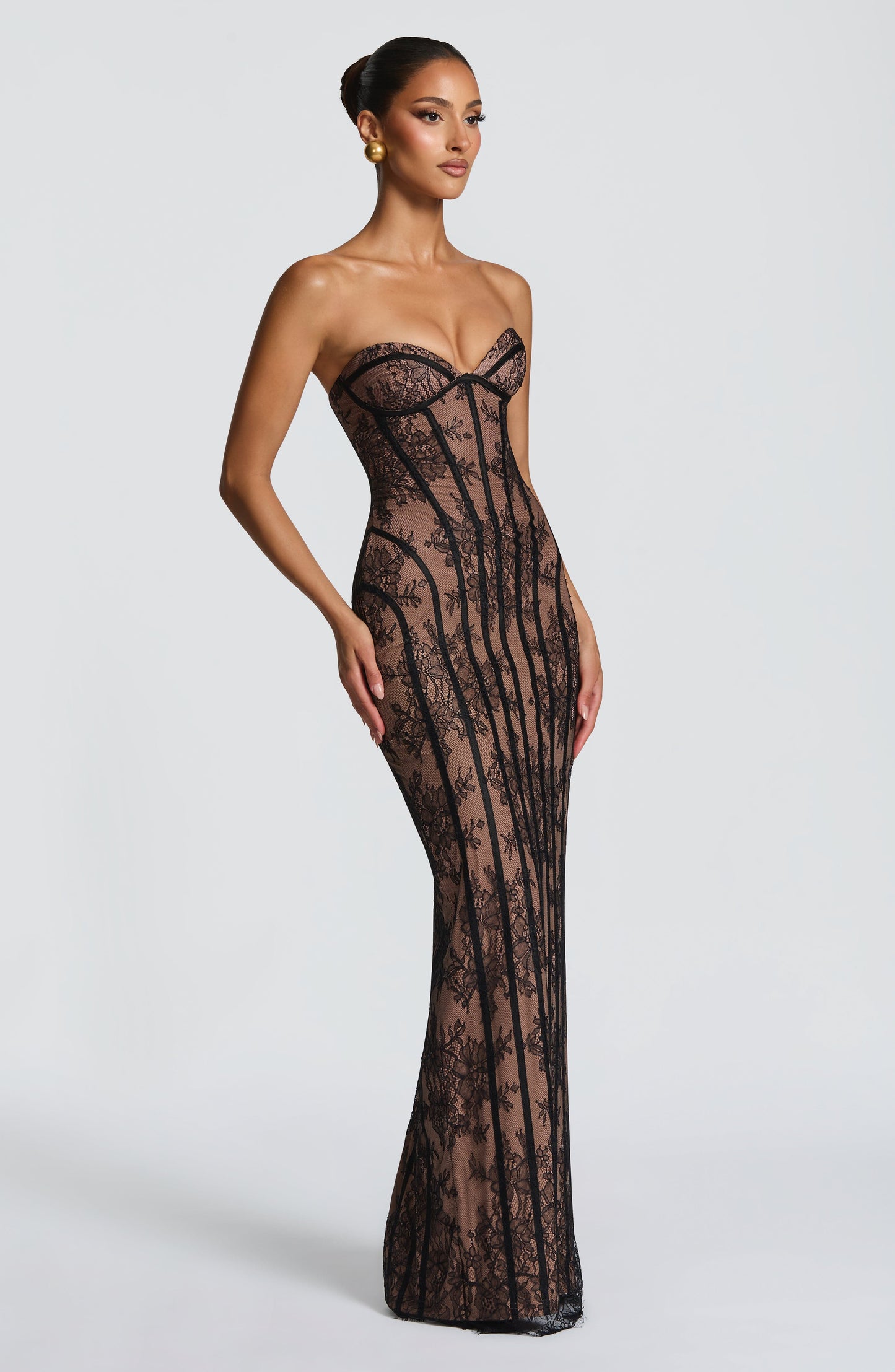 Robe Longue Sian - Noir