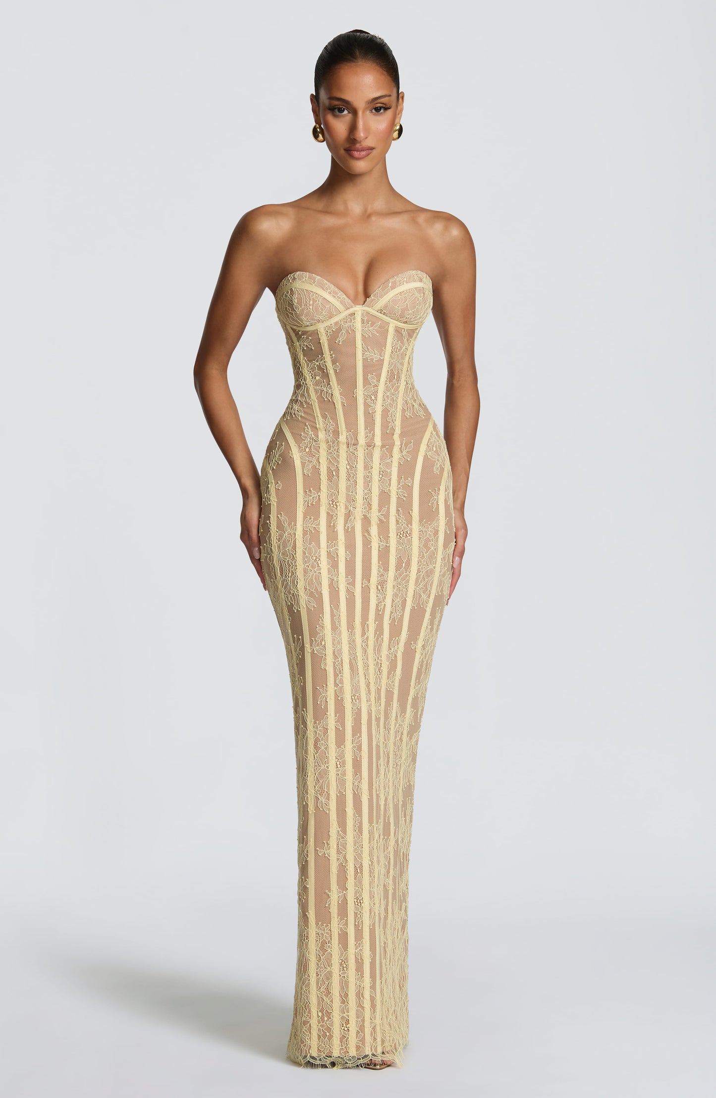 Robe Longue Robe - Jaune citron