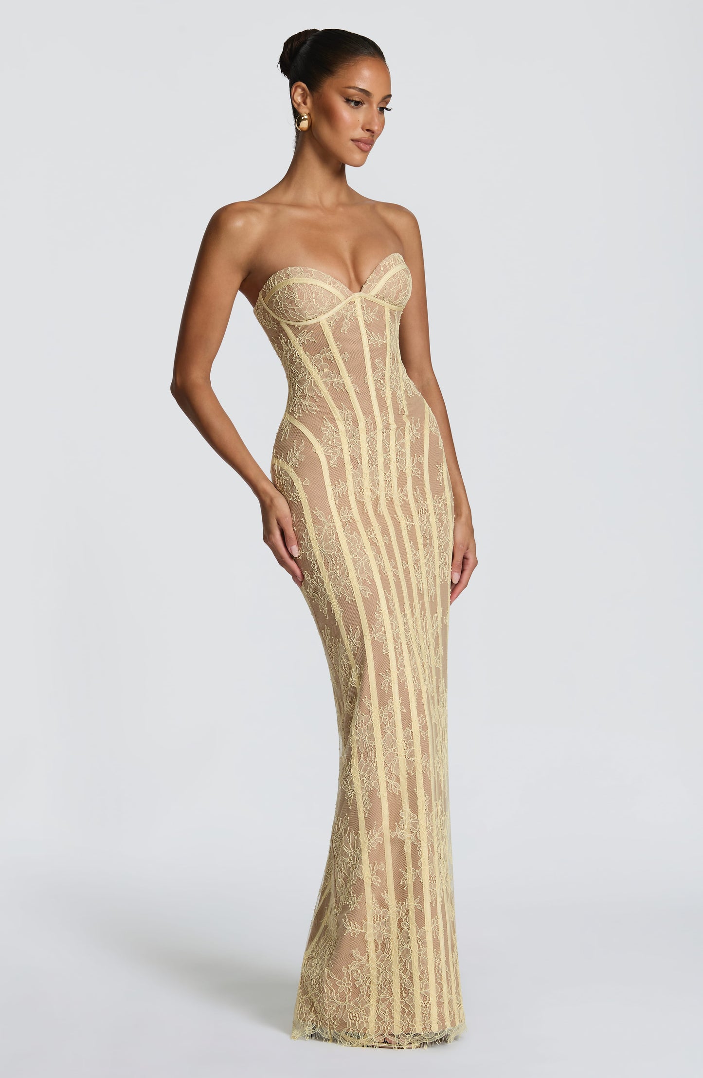 Robe Longue Robe - Jaune citron