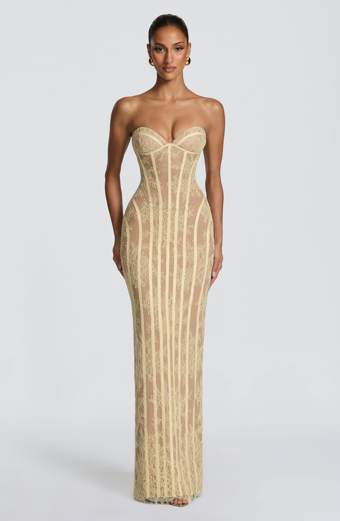 Robe Longue Robe - Jaune citron