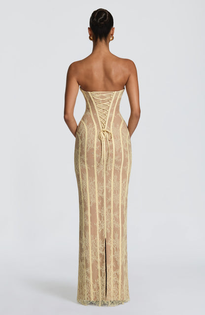 Robe Longue Robe - Jaune citron