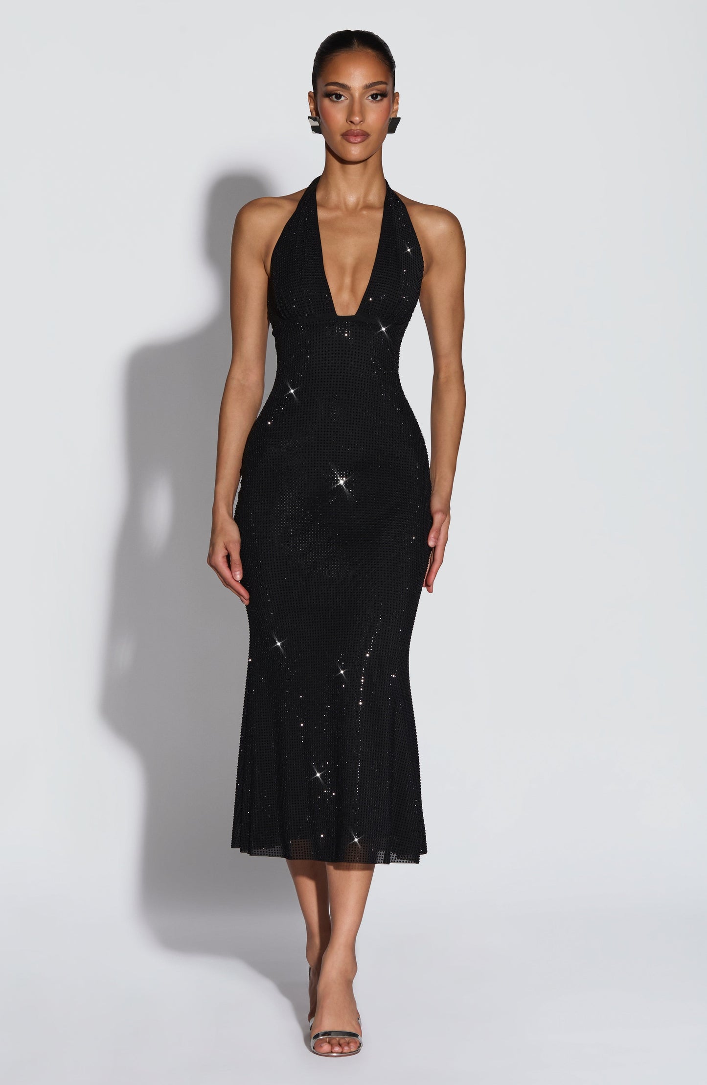 Robe Midi Midi - Noir
