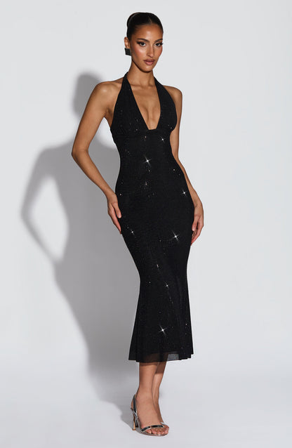 Robe Midi Midi - Noir
