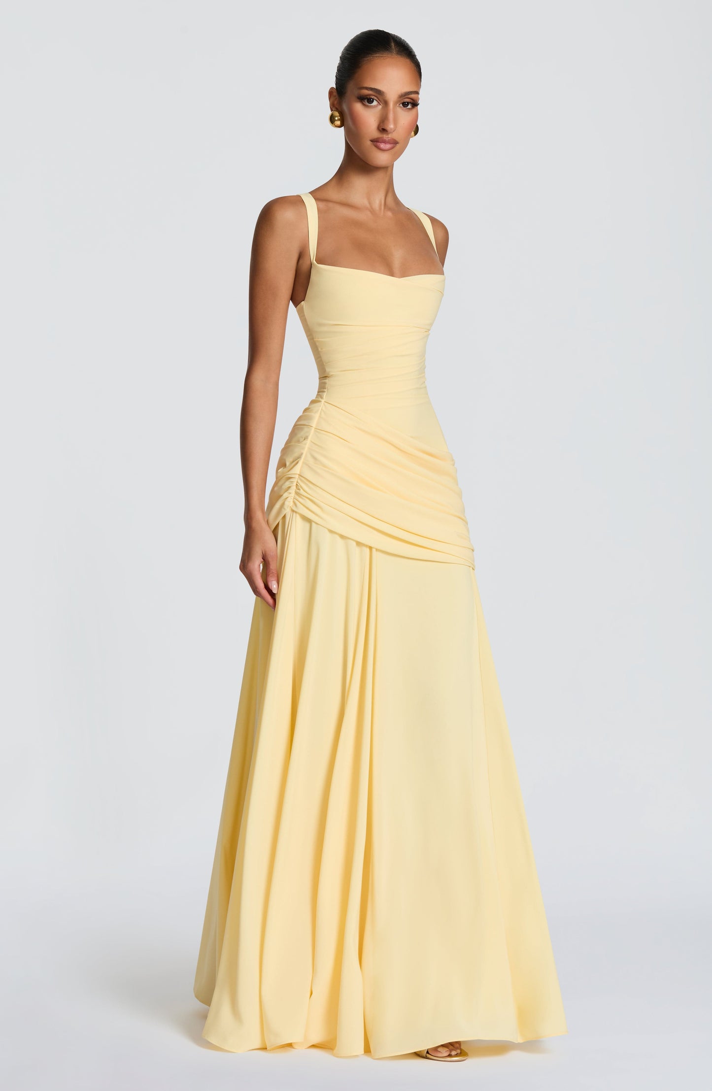 Robe Longue Sura - Jaune Citron