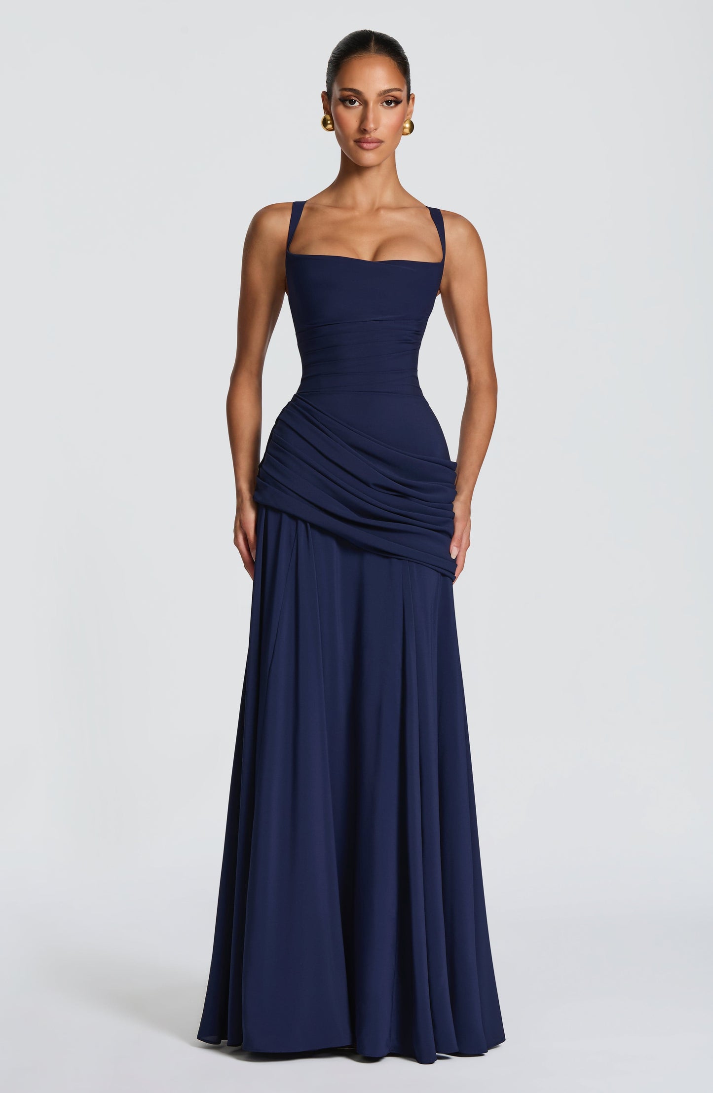 Robe Longue Sura - Bleu Marine